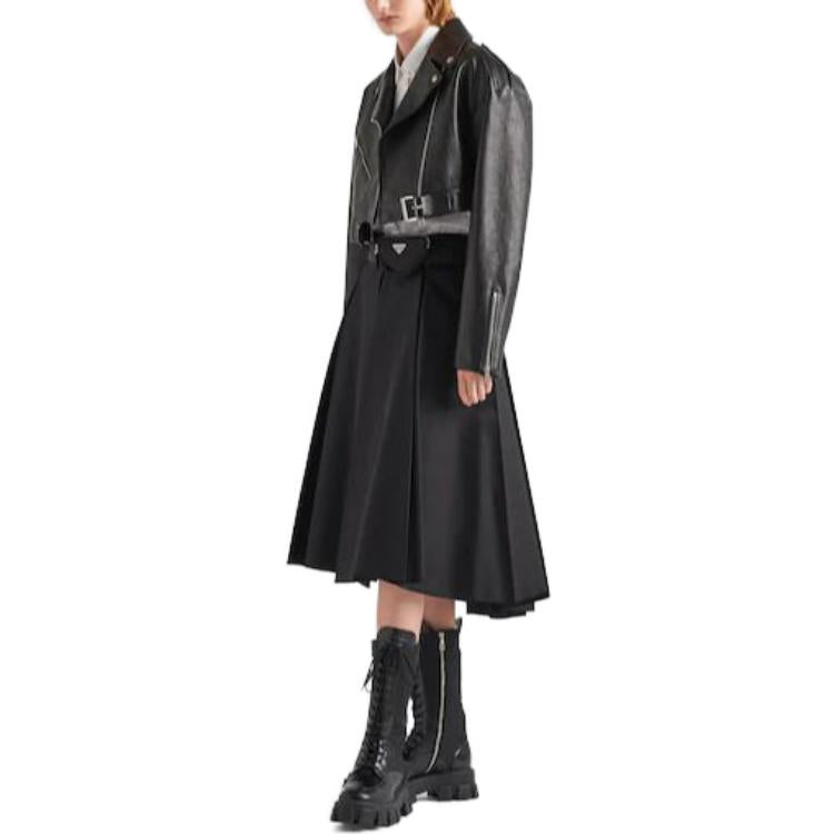 PRADA Casual Long Skirts Women's Black