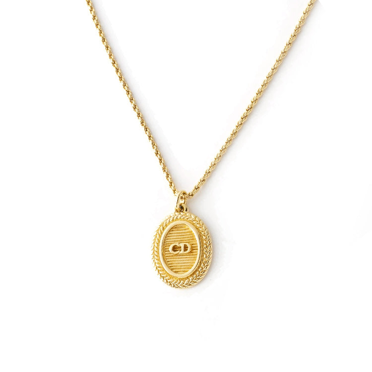 DIOR Gold-Plated Necklaces Women's Gold