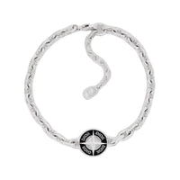 DIOR Brass Resin Bracelets Men's Silver