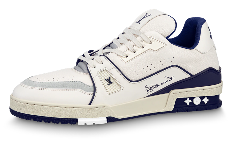 LOUIS VUITTON Lv Trainer Sneakers 'Marine'