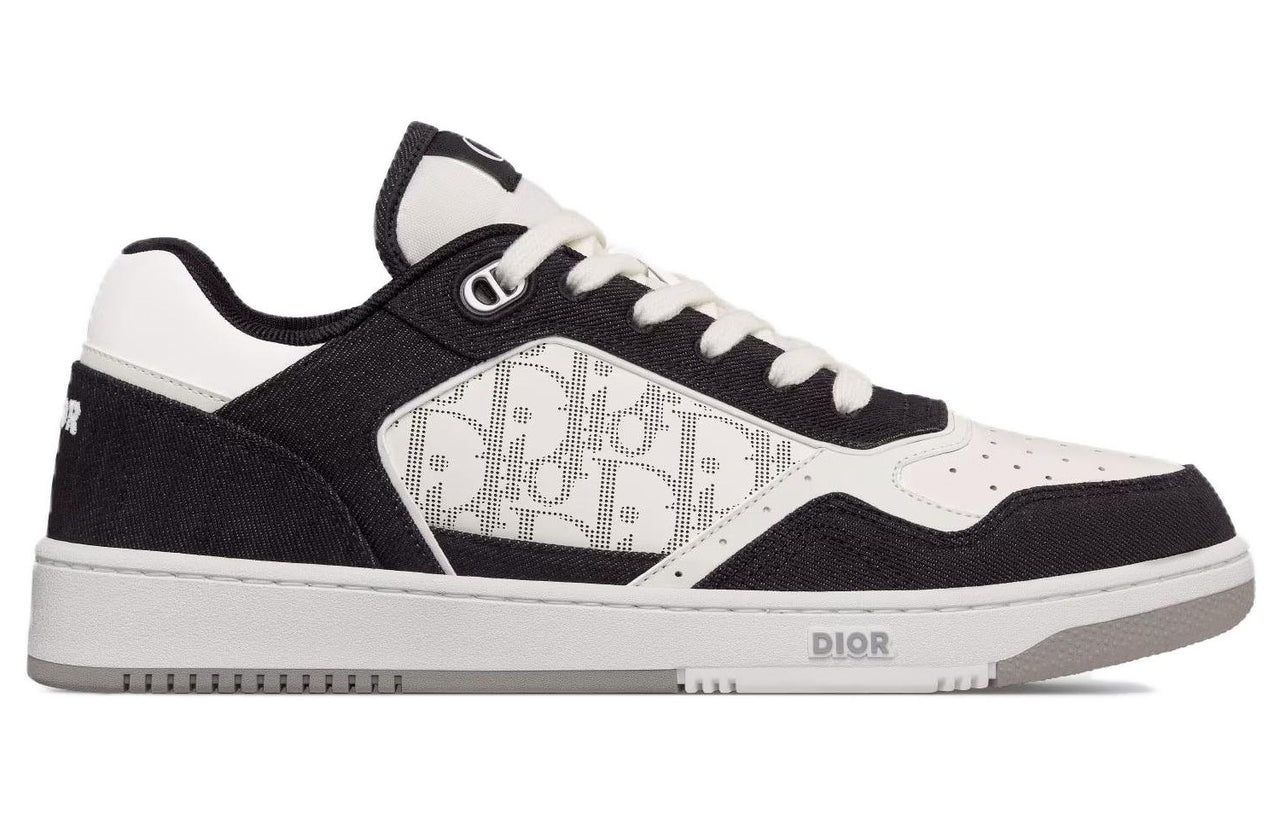 DIOR B27 Low White Black Denim