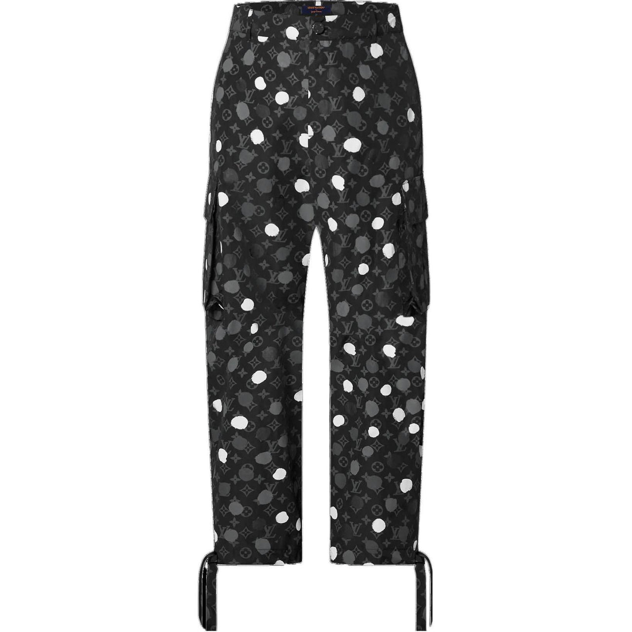 LOUIS VUITTON X Yayoi Kusama Monogram Painted Dots Cargo Pants