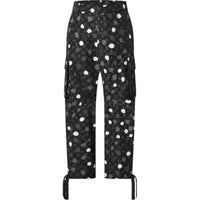 LOUIS VUITTON X Yayoi Kusama Monogram Painted Dots Cargo Pants