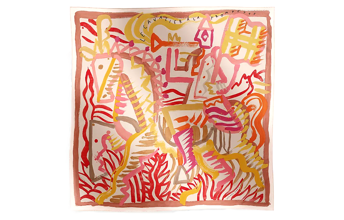 HERMES Silk Scarves Women's