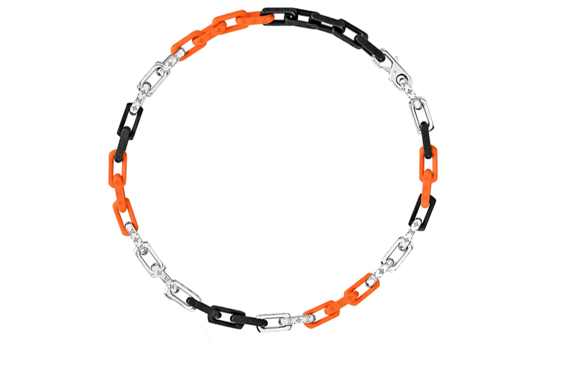 LOUIS VUITTON Monogram Chain Necklace