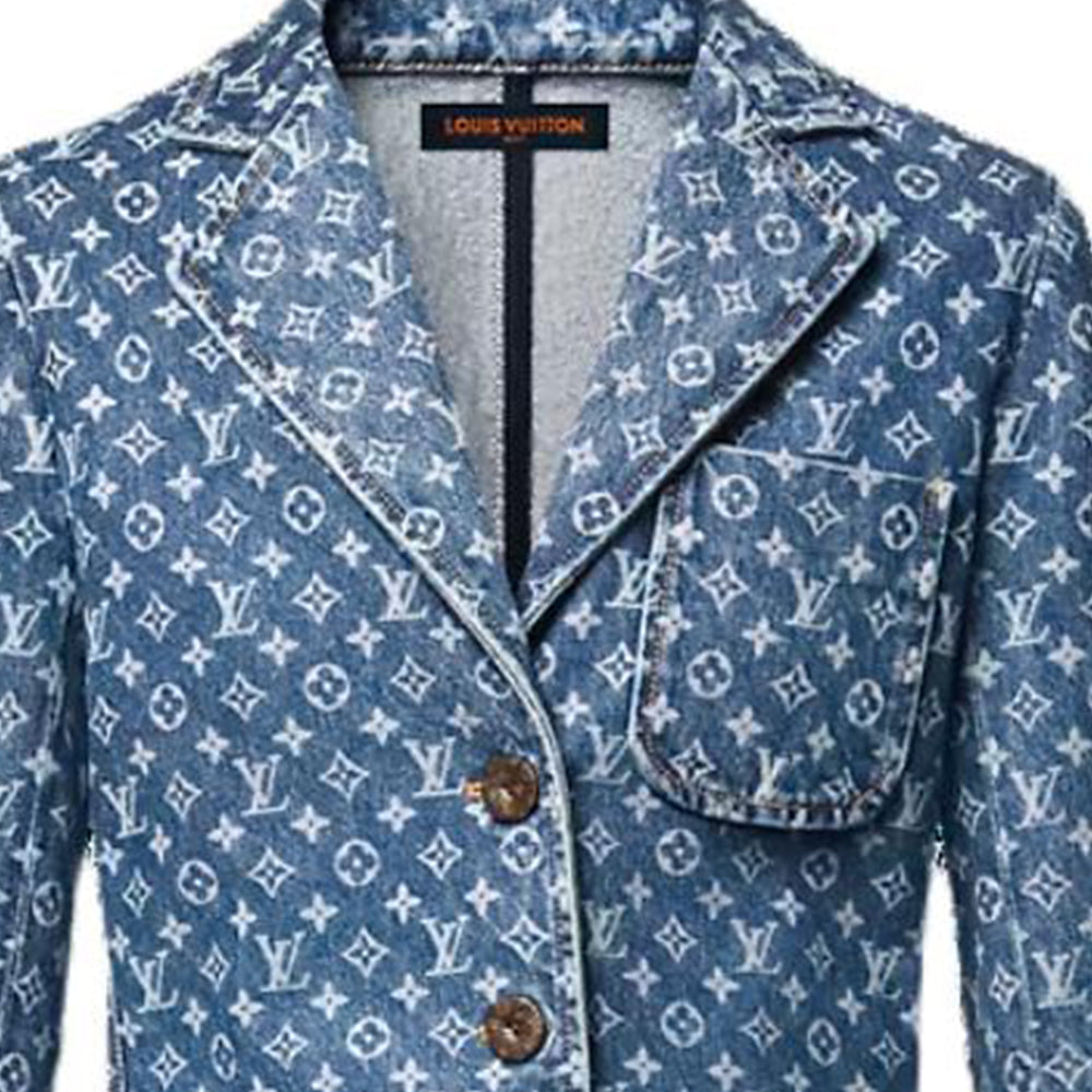LOUIS VUITTON Lv X Ac Monogram Preppy Blazer