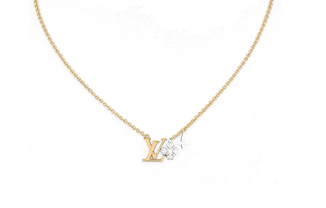 LOUIS VUITTON Metal Necklaces Women's Gold