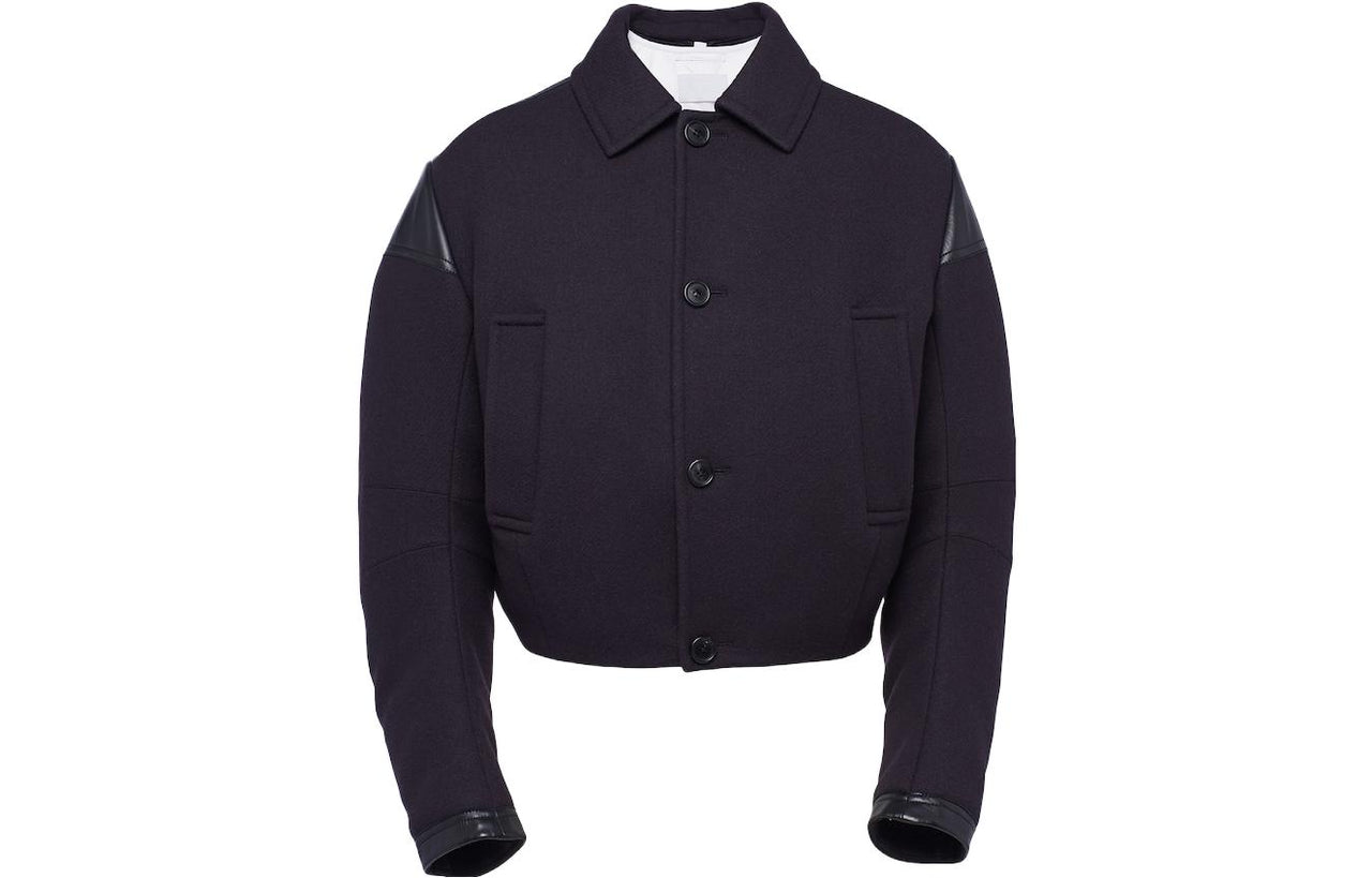 PRADA FW23 Puffer Jacket Men's Marine Blue