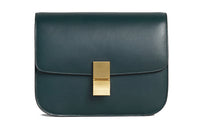 CELINE Classic Bo Polished Cow Leather Block Bag Crossbody Bag Shoulder Bag Women's Amazon Green