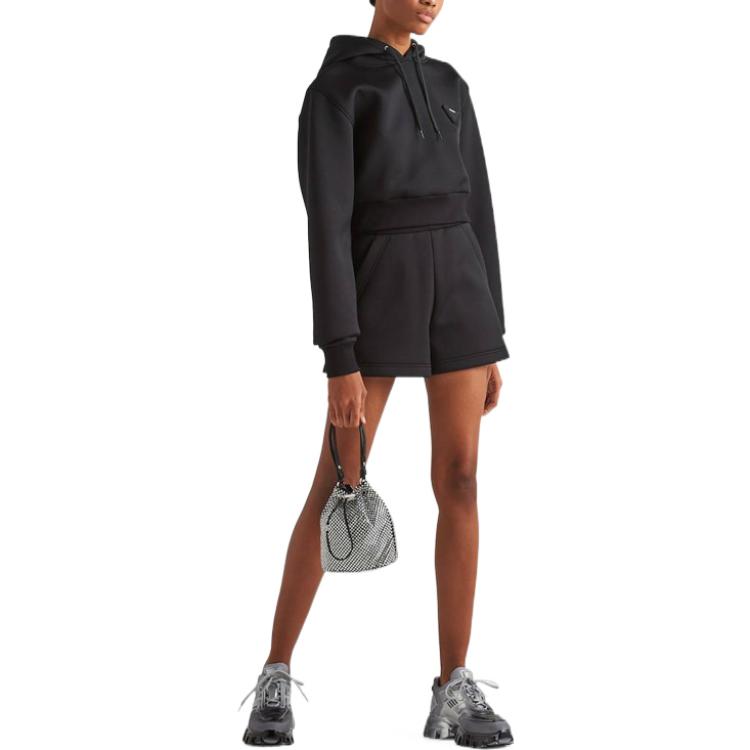 PRADA SS23 Sweatshirt Women's Black