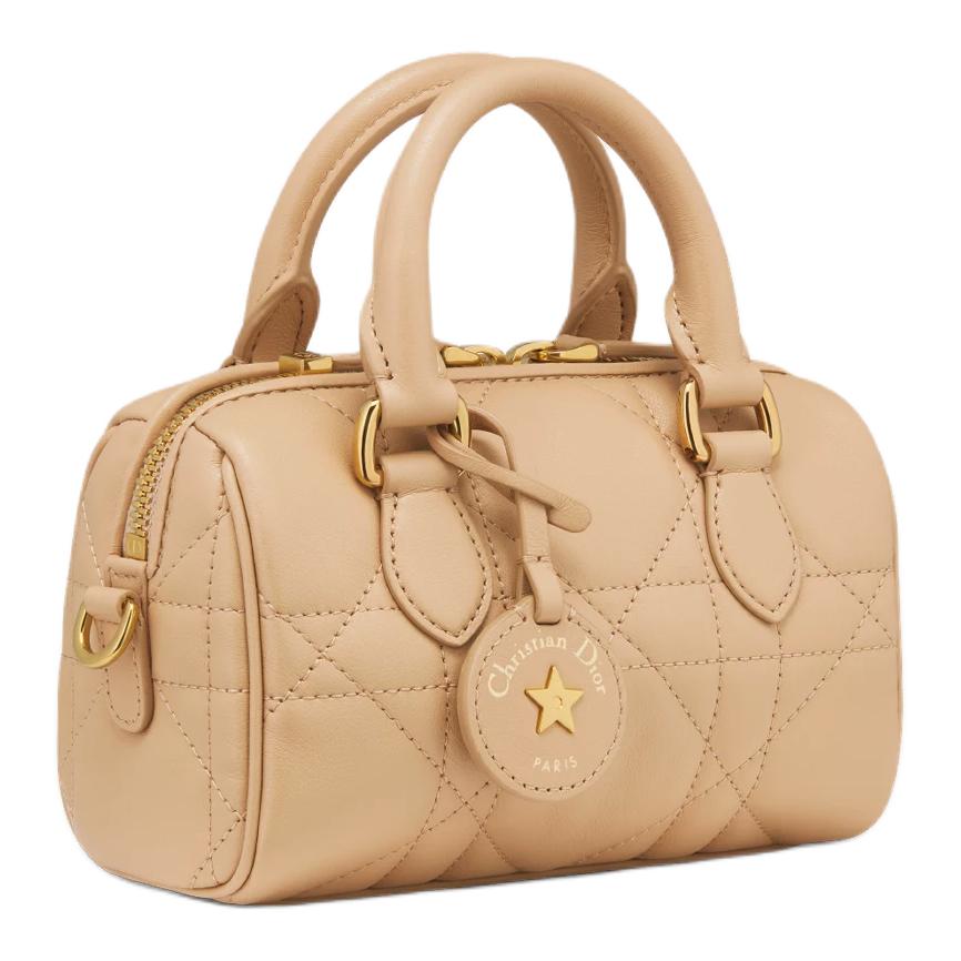 DIOR Calfskin Shoulder Bag Crossbody Bag Handbag Extra Mini Women's Cookie