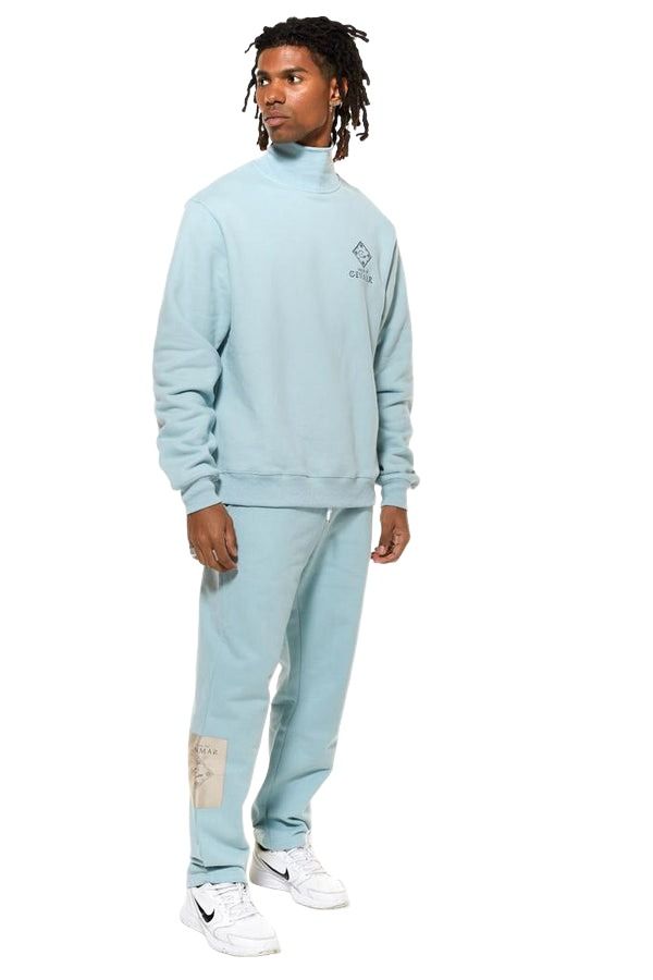 House of Cenmar Basic High Collar Sweater 'Tiffany' HOC-WBH