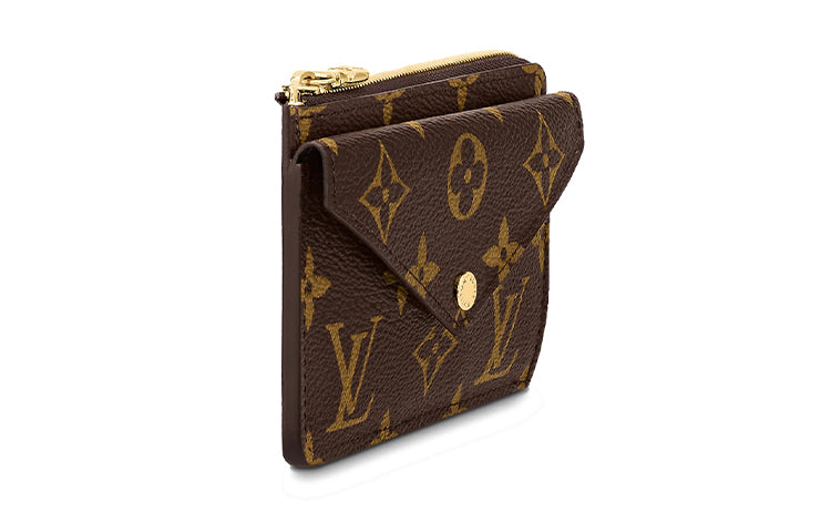 LOUIS VUITTON Card Holder Recto Verso Brown