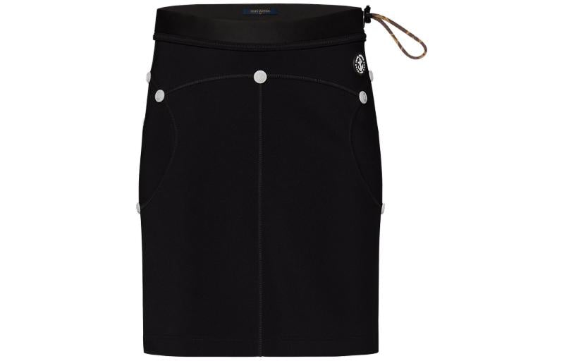 LOUIS VUITTON SS24 Casual Short Skirts Women's Black