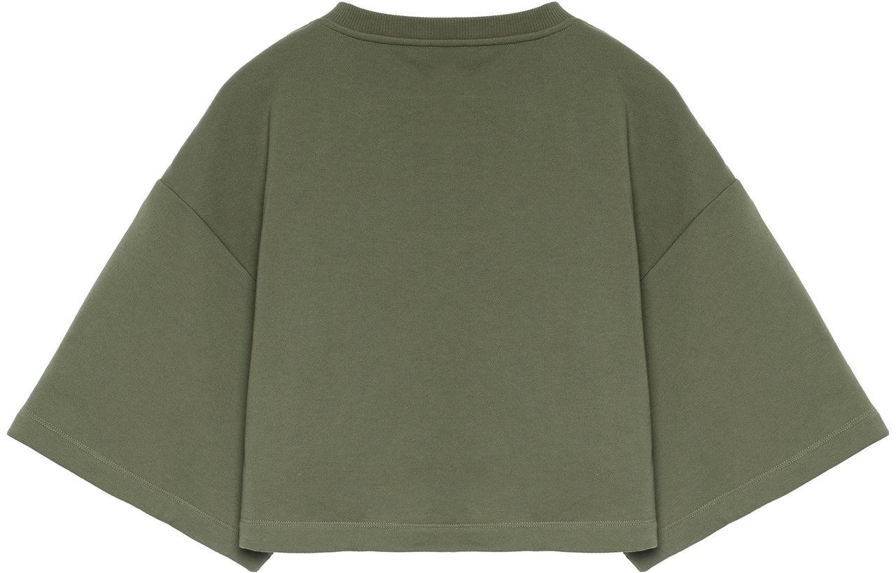 CELINE Crop Tops Women's Green