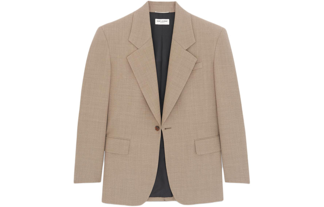 SAINT LAURENT Oversized Wool Blazer