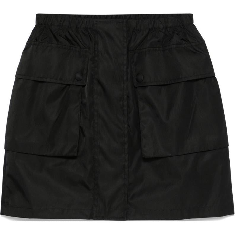 PRADA Logo Plaque Mini Skirt