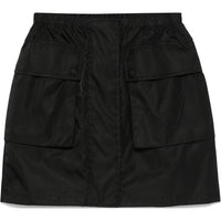 PRADA Logo Plaque Mini Skirt