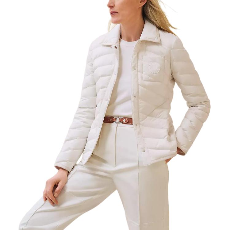 HERMES FW24 Jackets Coats Women's White