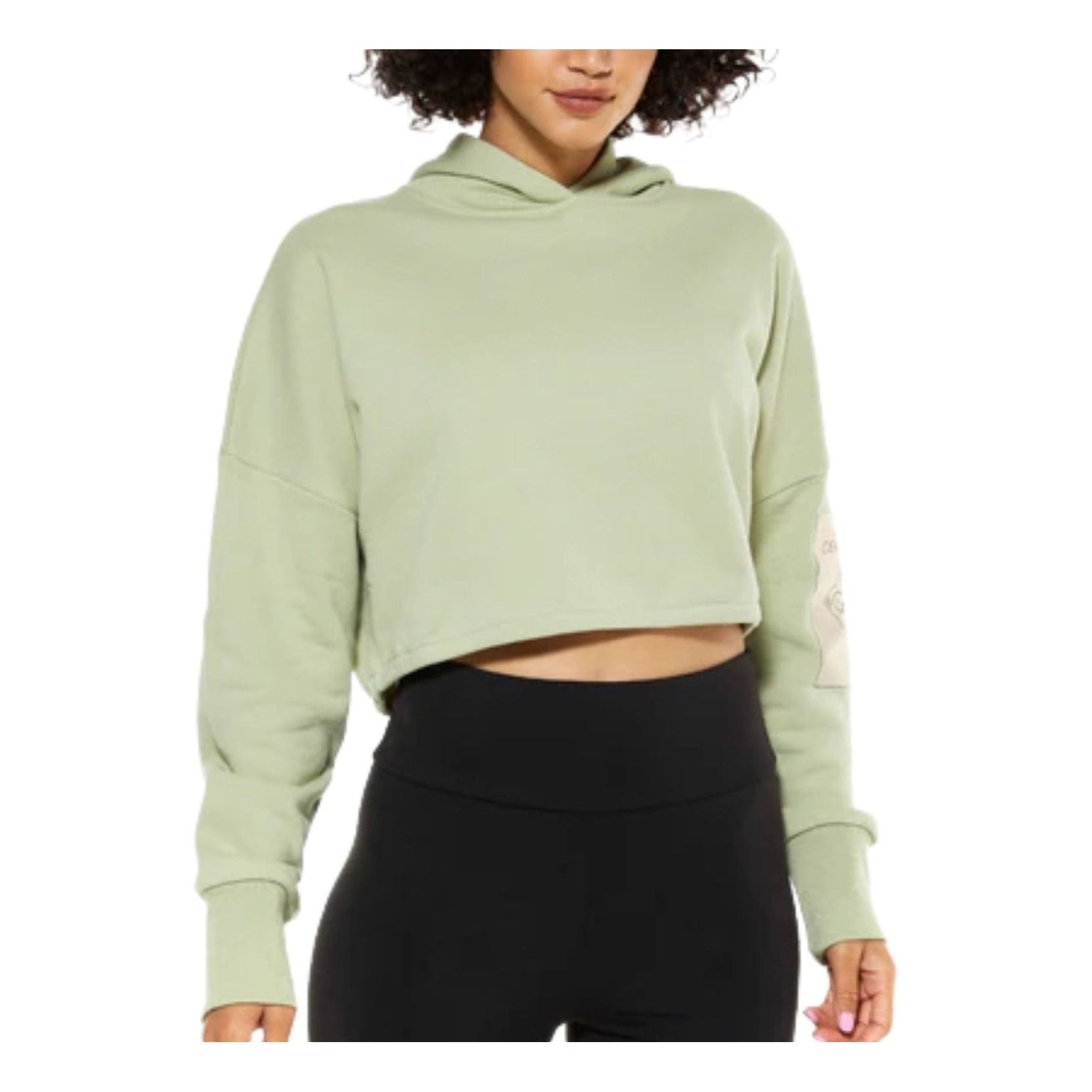 (WMNS) House of Cenmar Cropped Hoodie 'Light Green' HOC-GCH