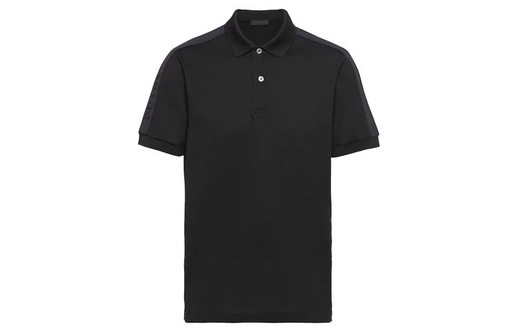 PRADA Polo Shirts Men Black