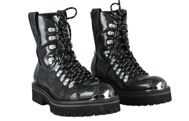 LOUIS VUITTON Outland Boots 'Black with Monogram' 1A4K2J