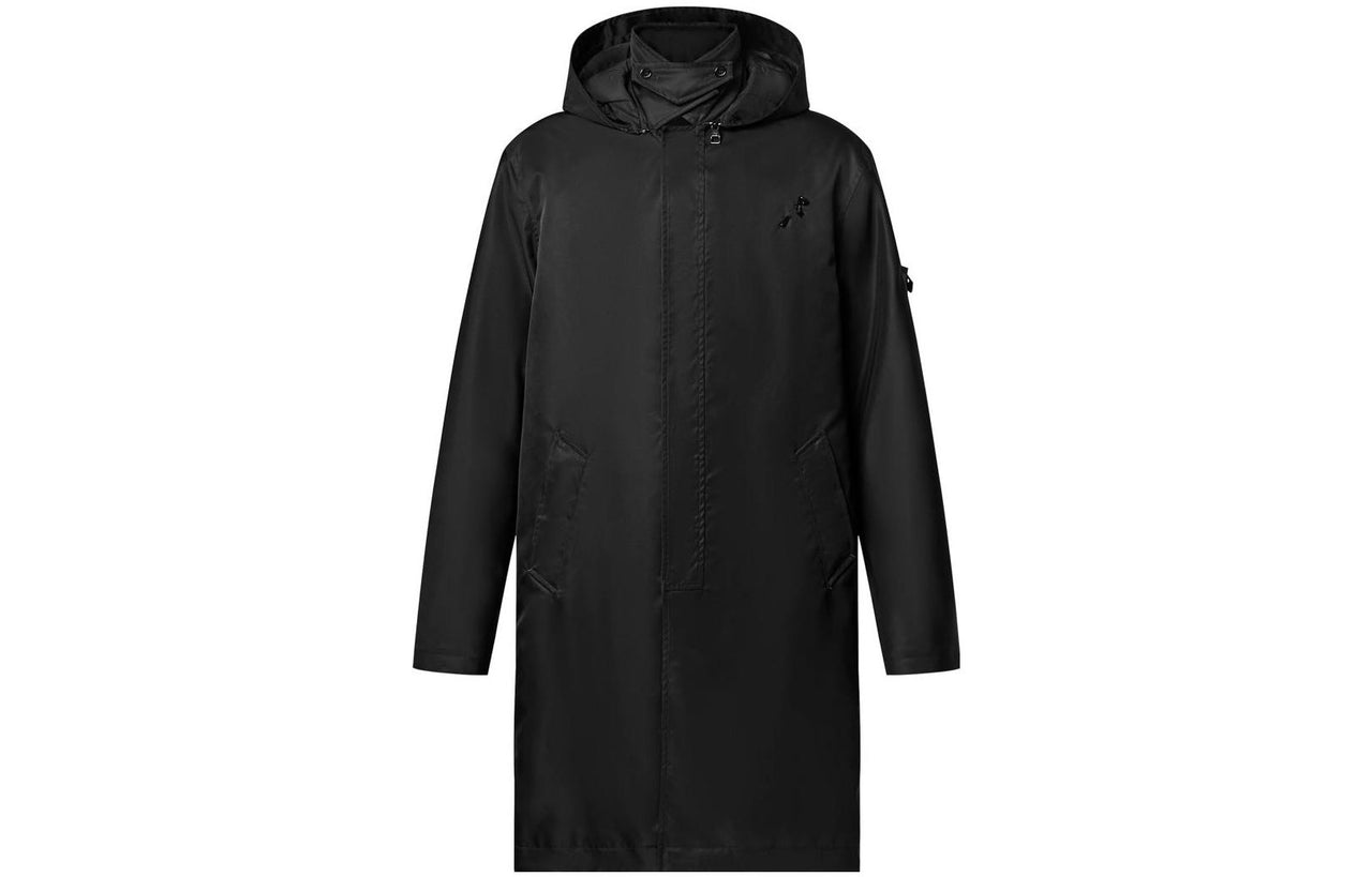 LOUIS VUITTON Nylon Hooded Raincoat