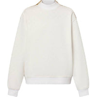 LOUIS VUITTON Monogram Zipper Accent Sweater