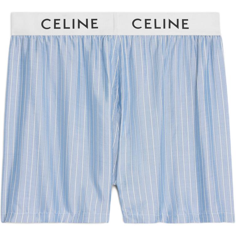 CELINE Boxers In Striped Silk