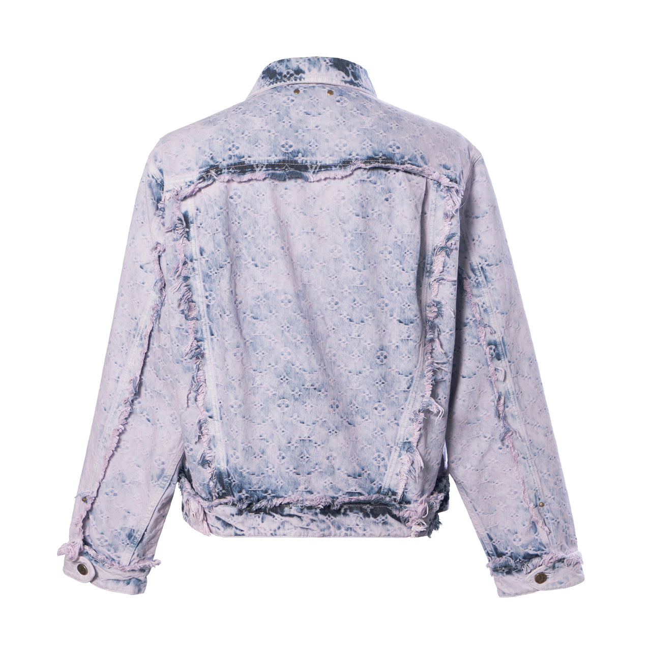 LOUIS VUITTON SS23 Denim Jacket Men's Light Purple