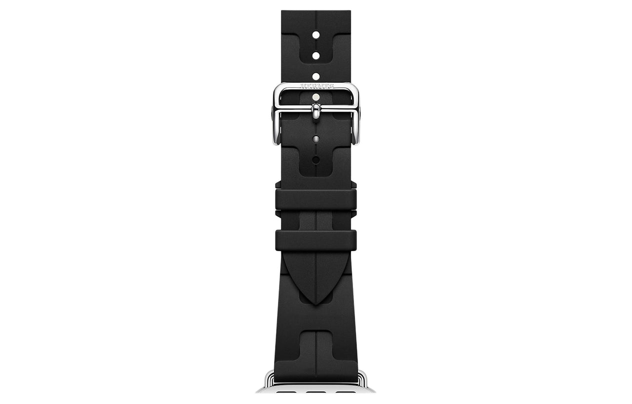 HERMES Watch Band All Compatibility Rubber Material