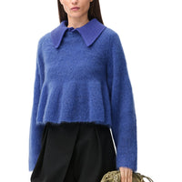 LOEWE Polo Sweater 'Blue'