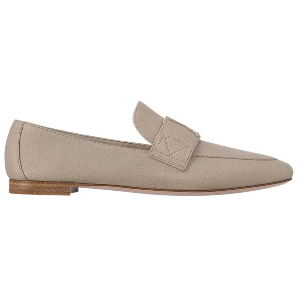 LOUIS VUITTON Capri Loafers Women's Gray
