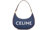 CELINE Fabric With Cow Leather Handbag, Shoulder Bag Women's