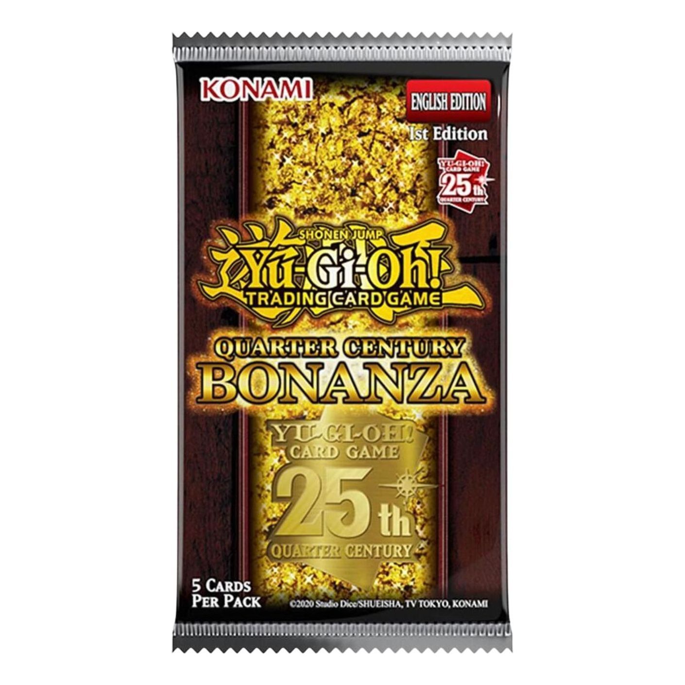 Yu-Gi-Oh! Quarter Century Bonanza Booster Pack 083717866305-PACK