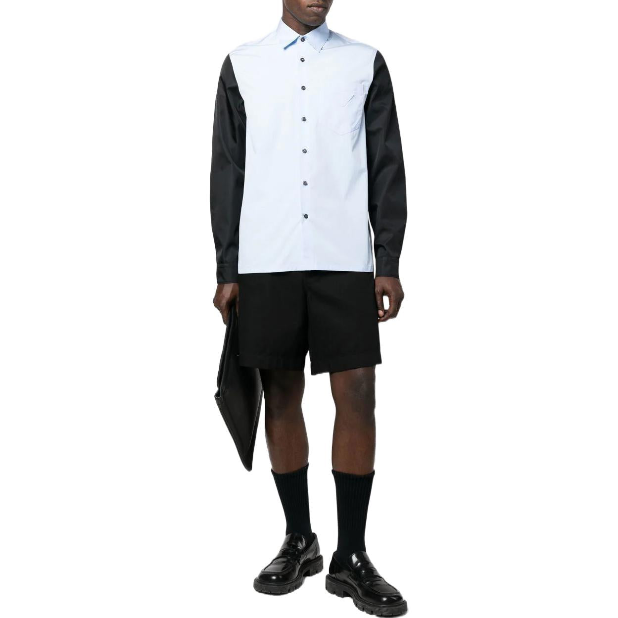 PRADA FW22 Shirt Men's Light Blue