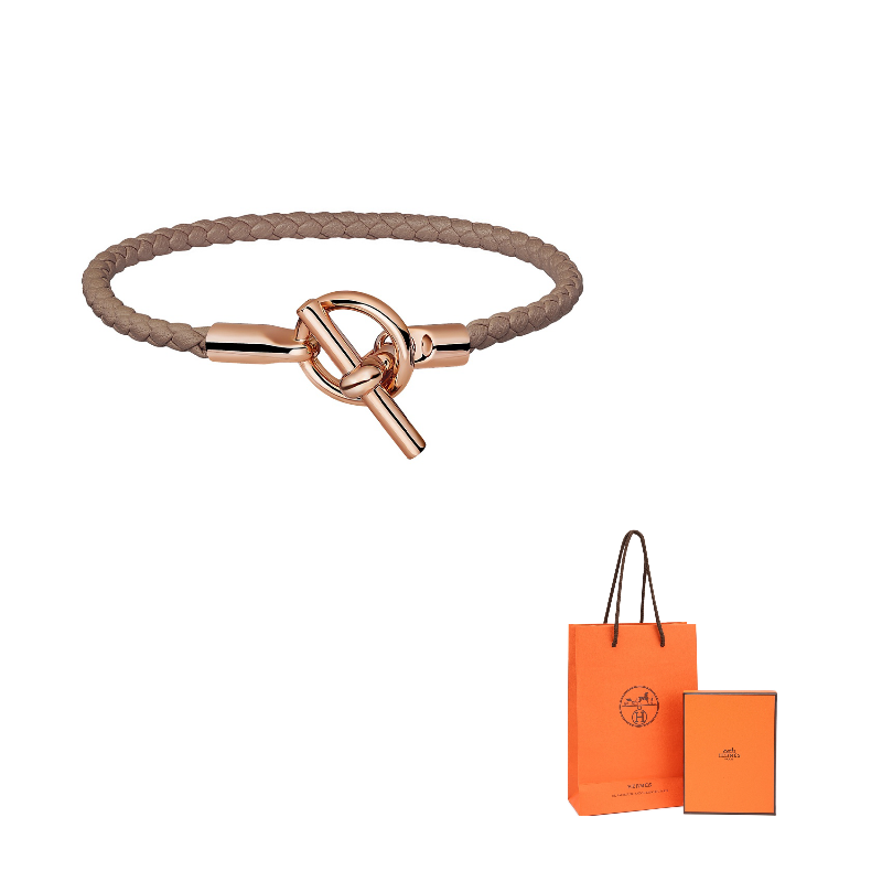 HERMES Calfskin Bracelets Women's