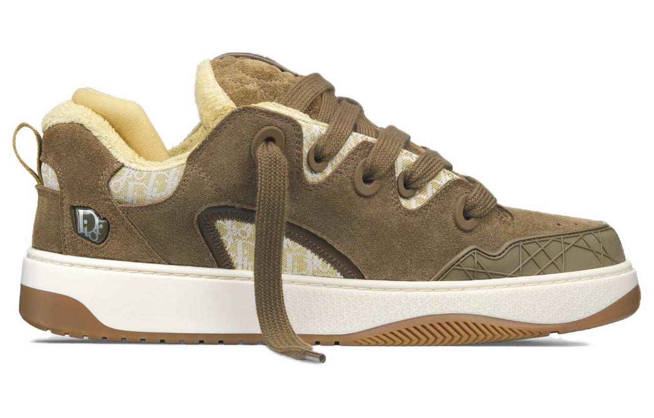 DIOR B9S Skater Khaki Suede