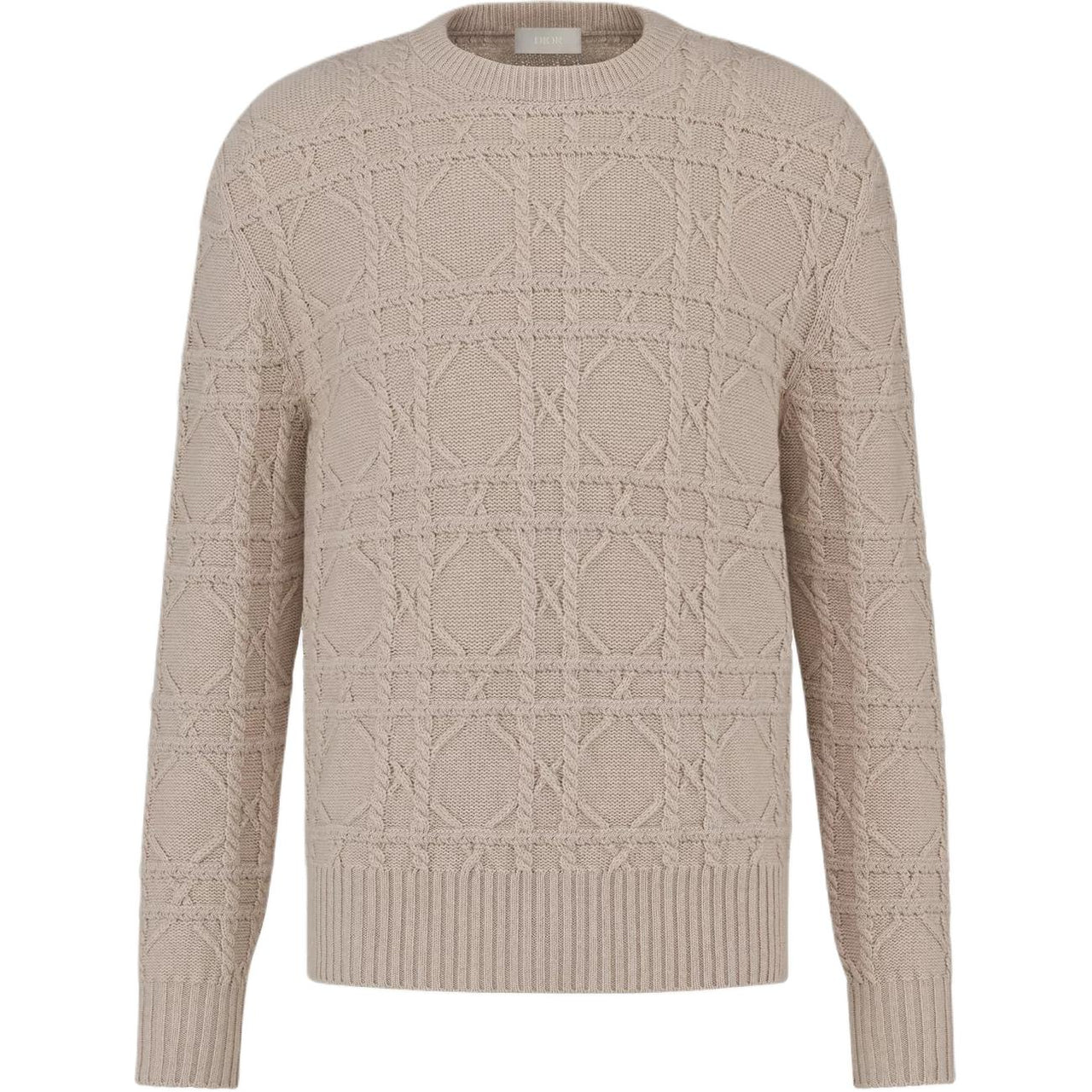 DIOR Icon FW24 Cashmere Sweater Men's Beige