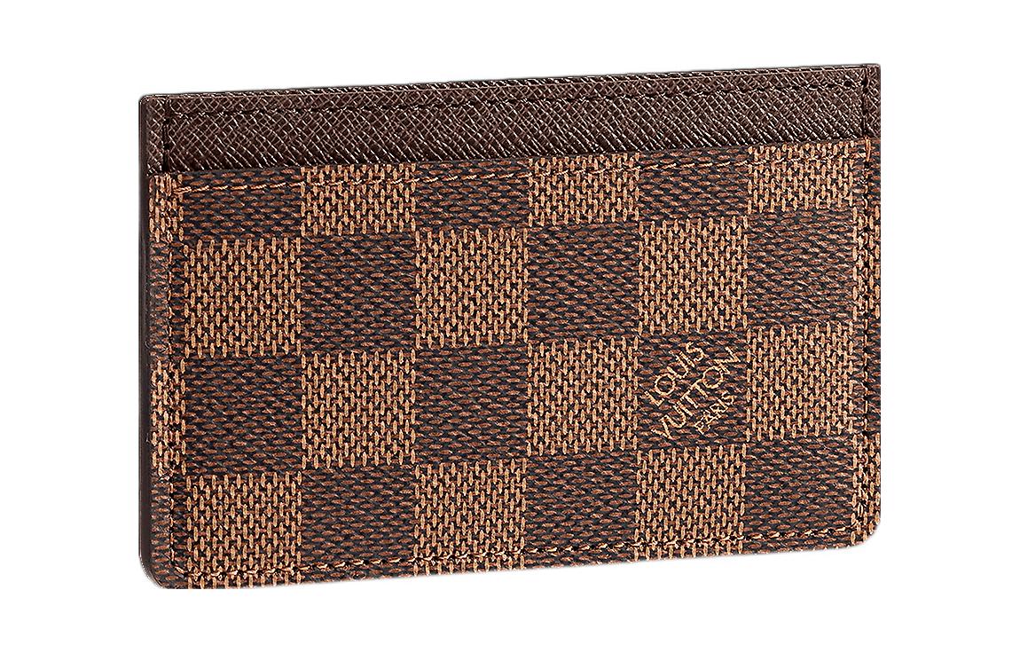 LOUIS VUITTON Card Holder Damier Ebene