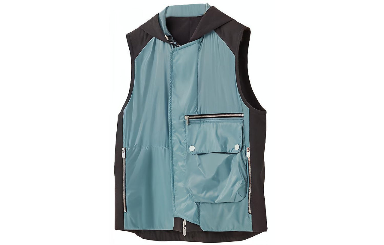 HERMES Vests Men Blue