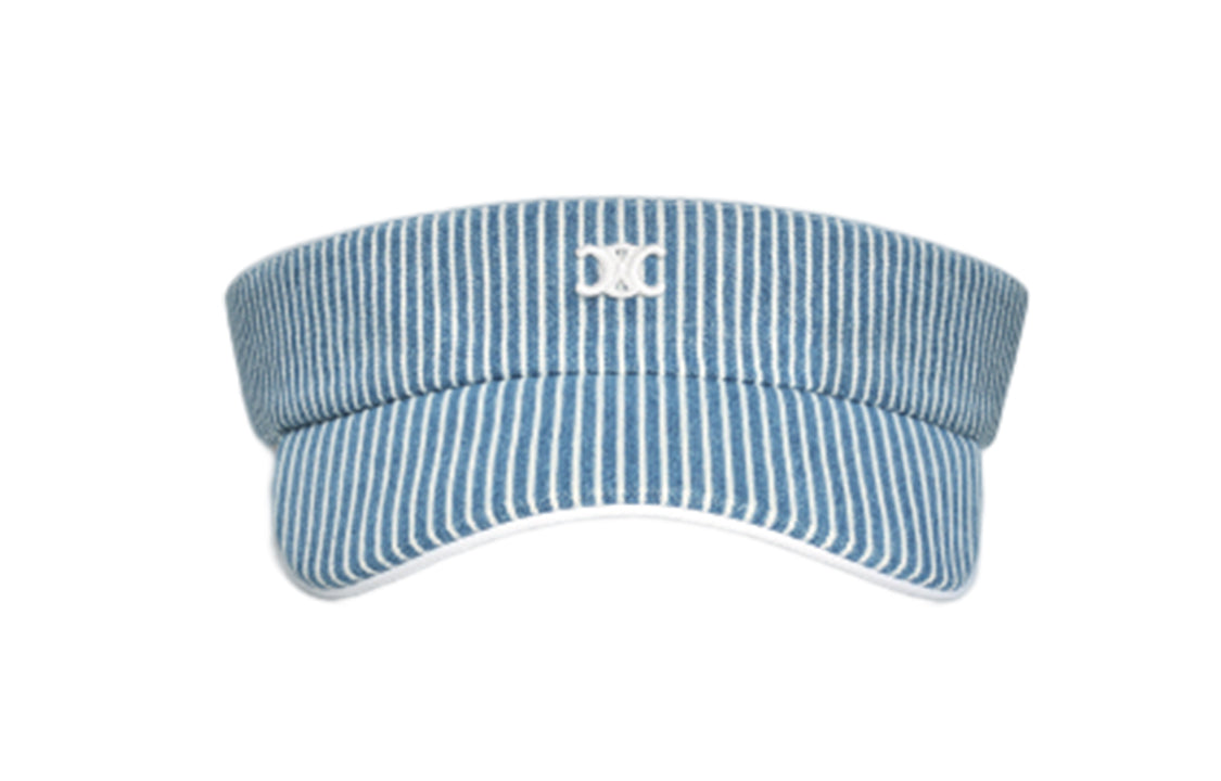 CELINE Cotton Sun Protection Hats Women's Blue