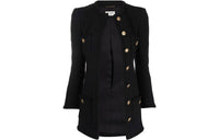 SAINT LAURENT Jackets Coats Women's Black