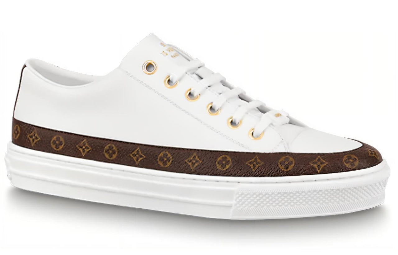 LOUIS VUITTON Stellar Sneakers 'White With Monogram Deco' Women's
