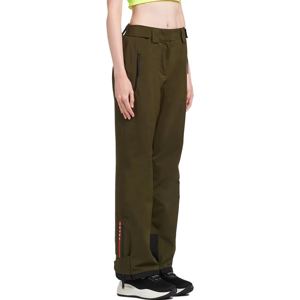 PRADA Casual Pants Women's Army Green