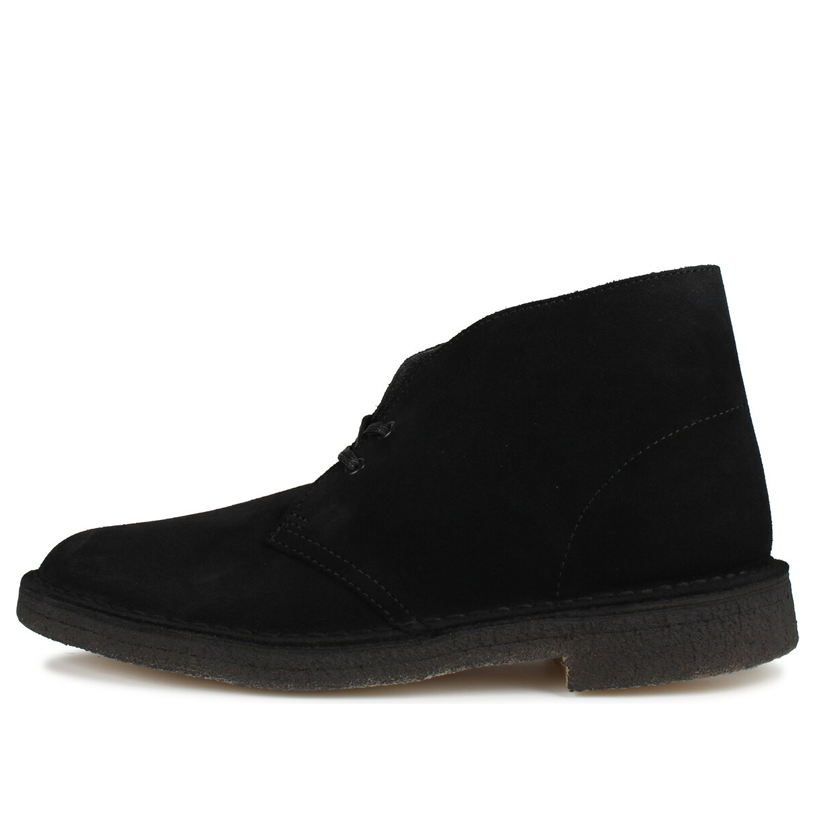 Clarks Desert Boots Suede 'Black' 26155480