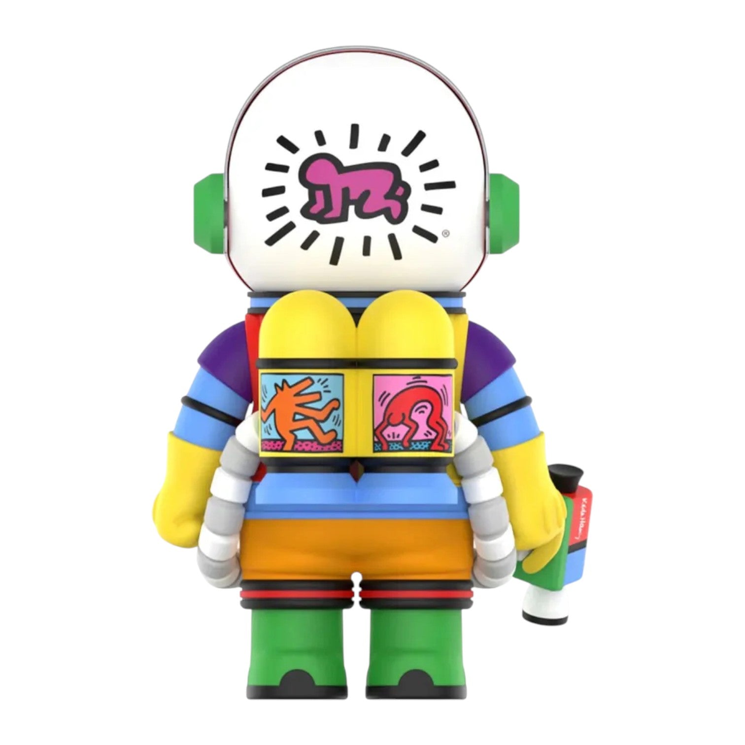 Pop Mart x Keith Haring Mega Space Molly Artist Treasure Collection 1000% SPACE-MOLLY-KEITH-HARING-606633956