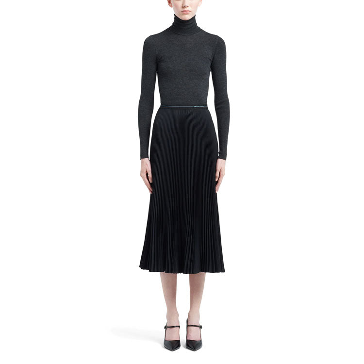 PRADA Casual Long Skirts Women's Black