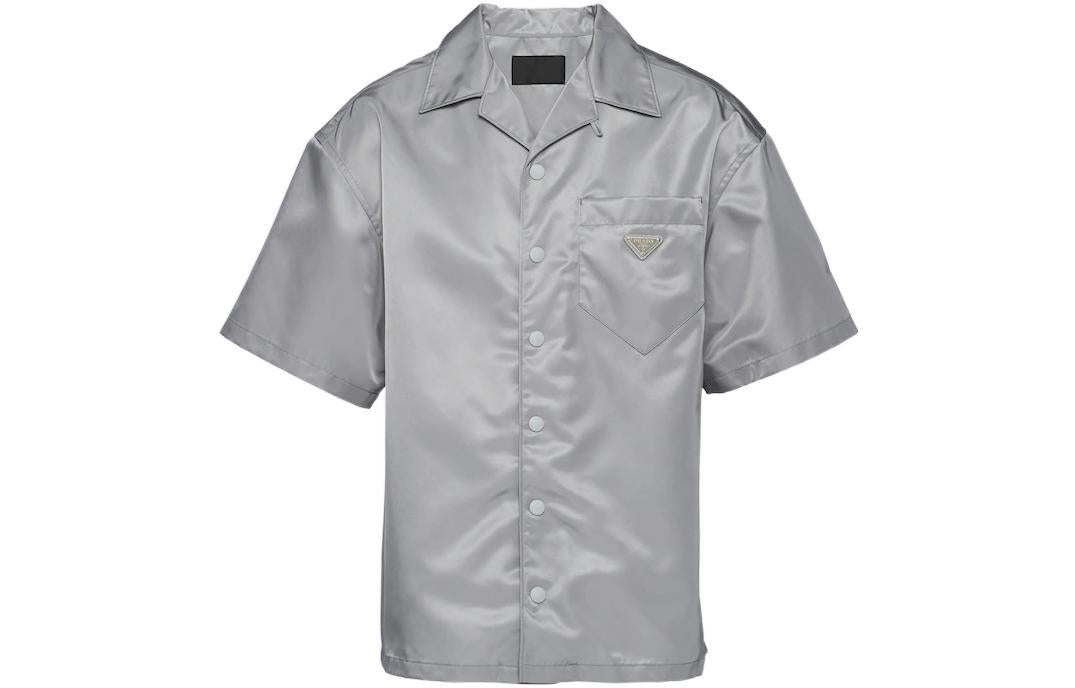 PRADA Shirts Men Gray