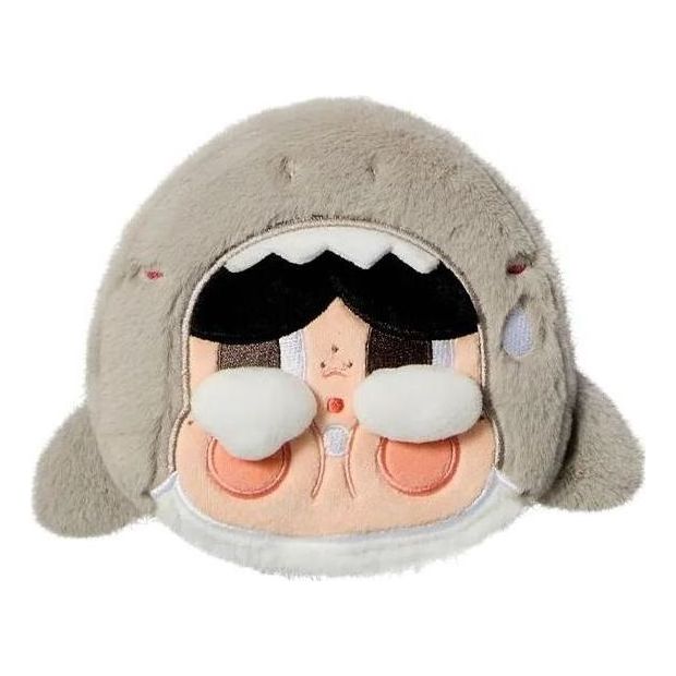 Pop Mart Crybaby Cry Me an Ocean Series Multi-functional Storage Bag 'The Shark' PPMT-2605-0019-1139375548